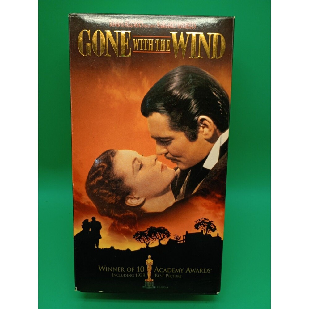 Gone with the Wind VHS Deluxe Edition 2-Tape Set Part 1 And Part 2